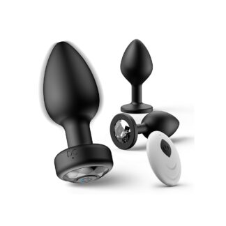 Auyu Stone Remote Control Butt Plug Training Kit
